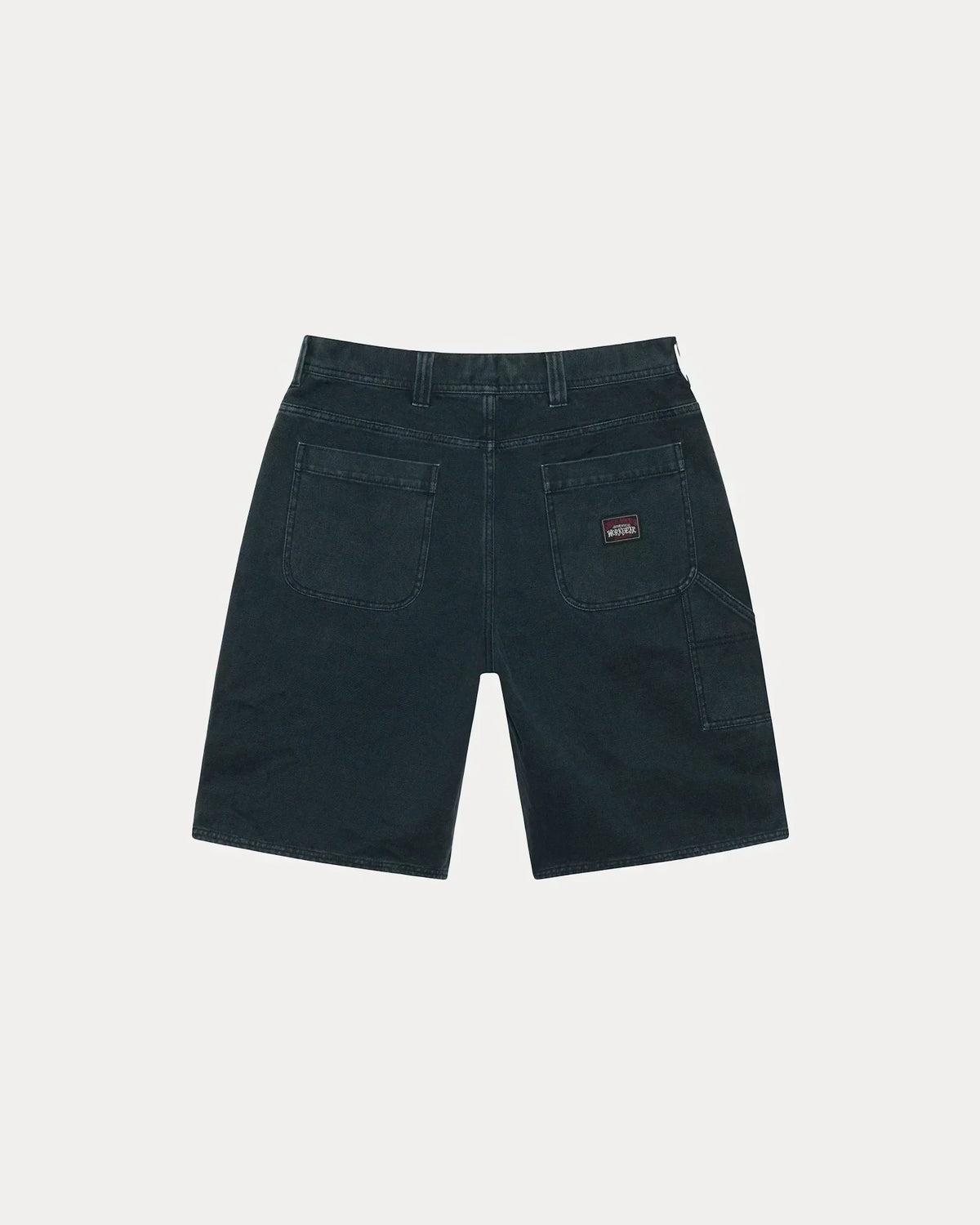 STUSSY WASHED CANVAS WORK SHORT