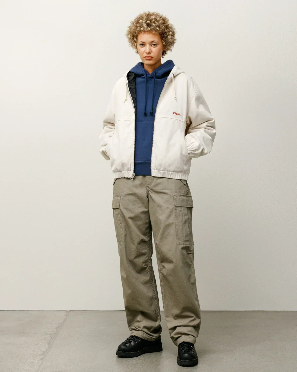 STUSSY INSULATED WORK JACKET CANVAS