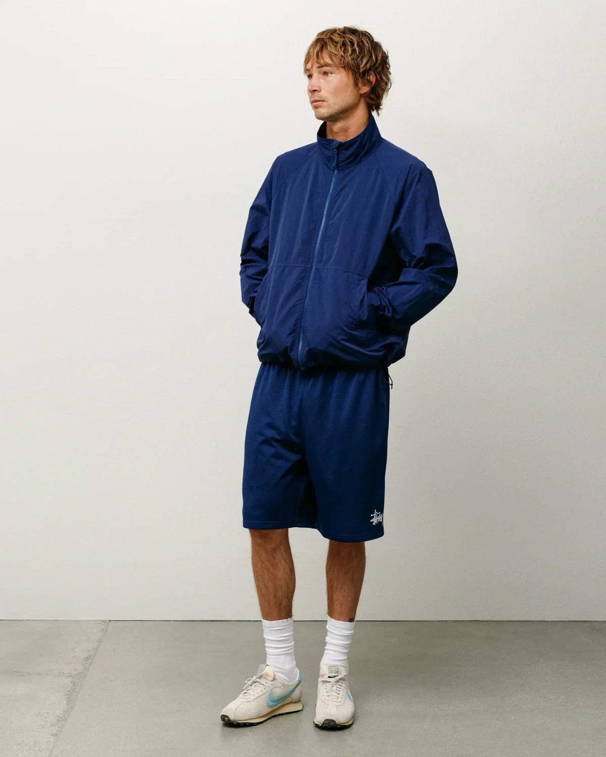 STUSSY WARM UP JACKET