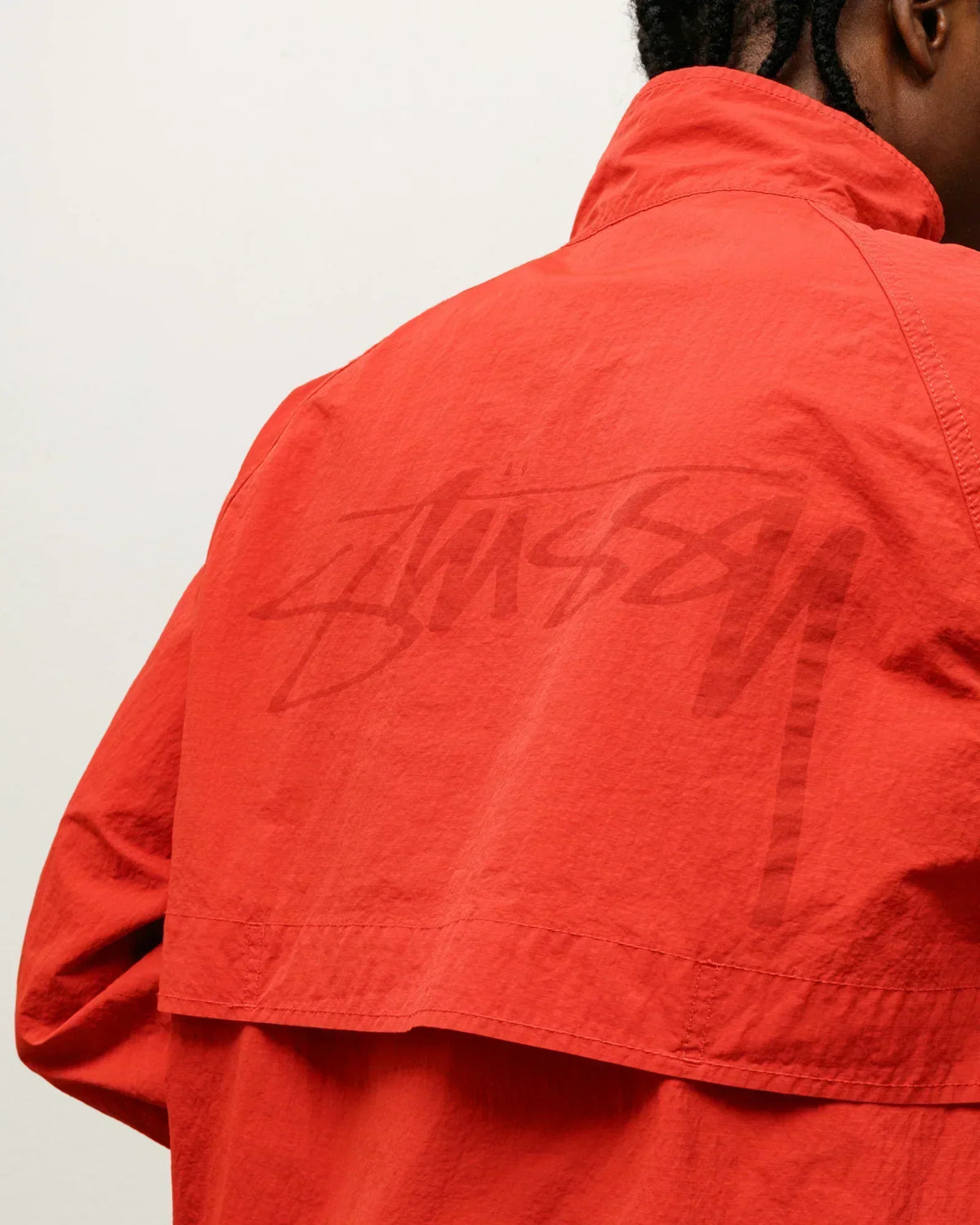 STUSSY WARM UP JACKET