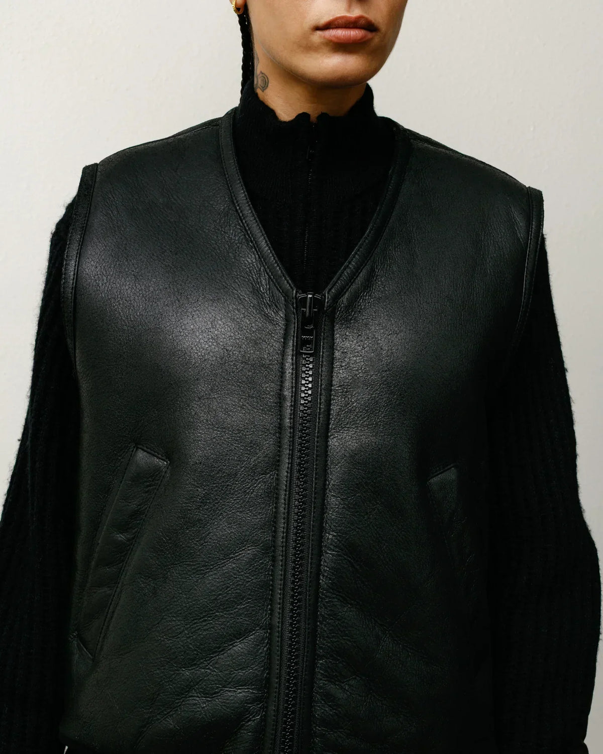 STUSSY SHEARLING VEST