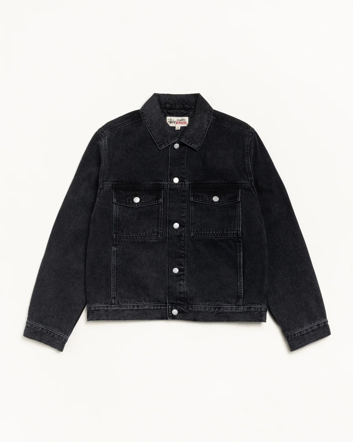 STUSSY LINED DENIM TRUCKER JACKET