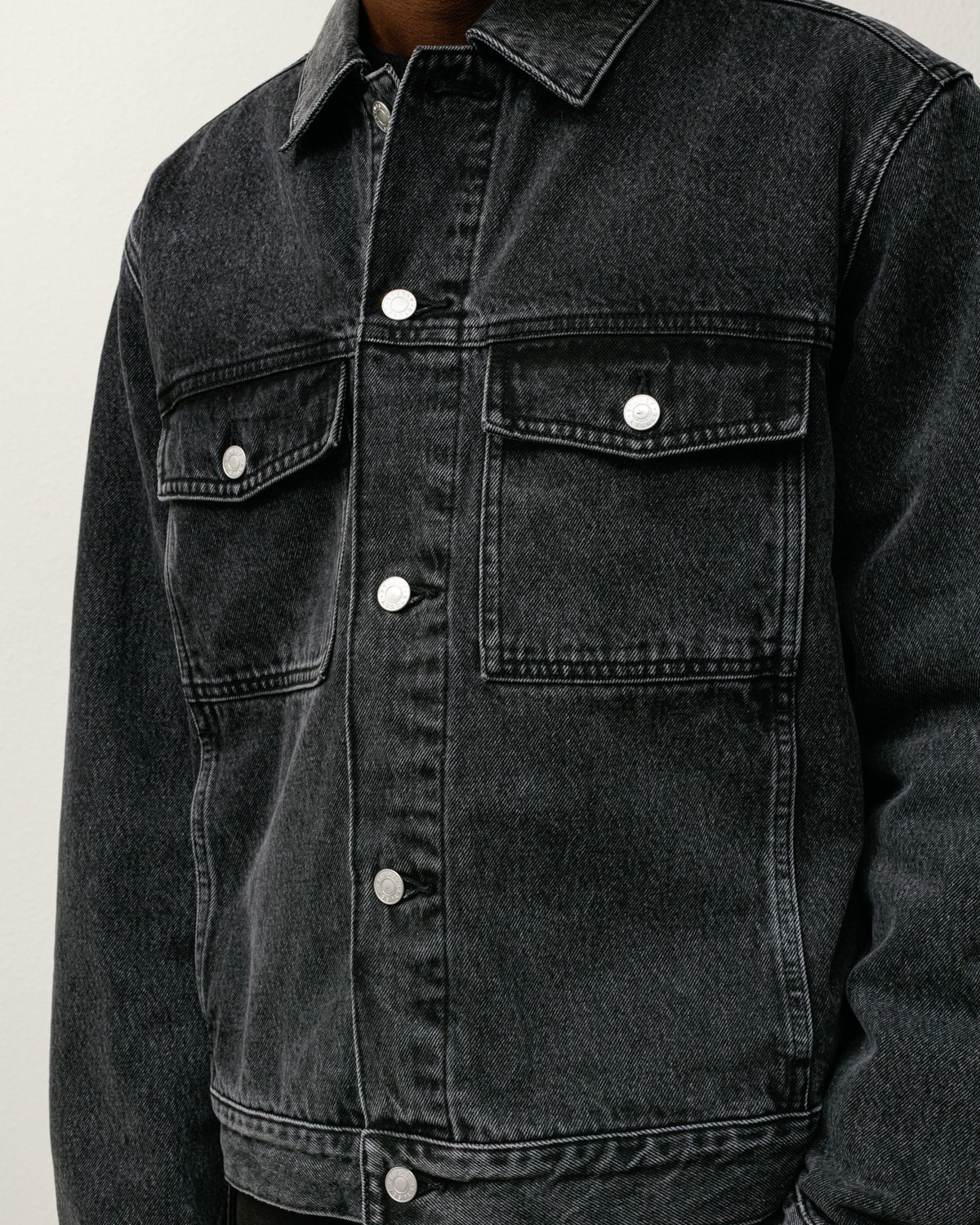 STUSSY LINED DENIM TRUCKER JACKET