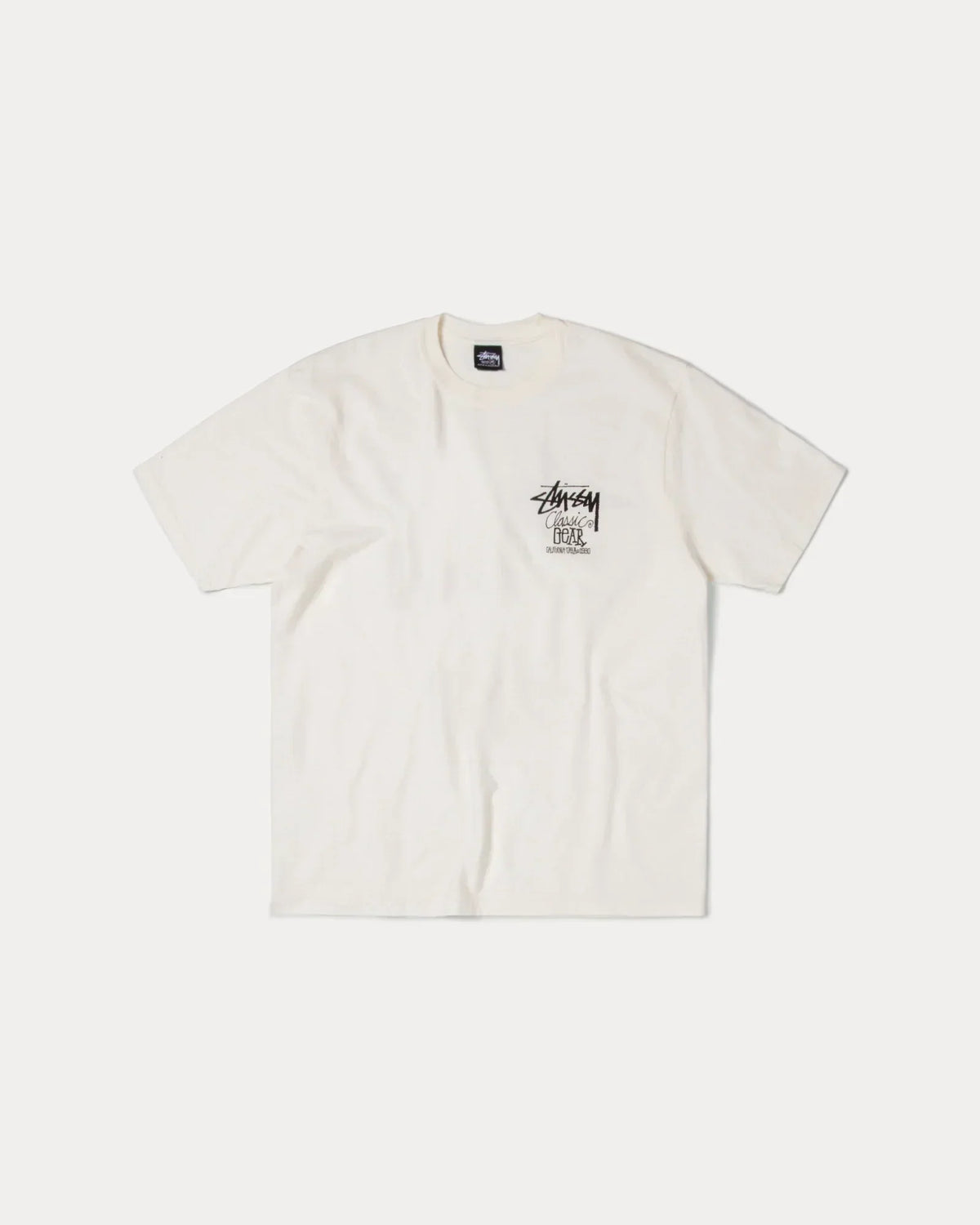 STUSSY CLASSIC GEAR TEE PIGMENT DYED