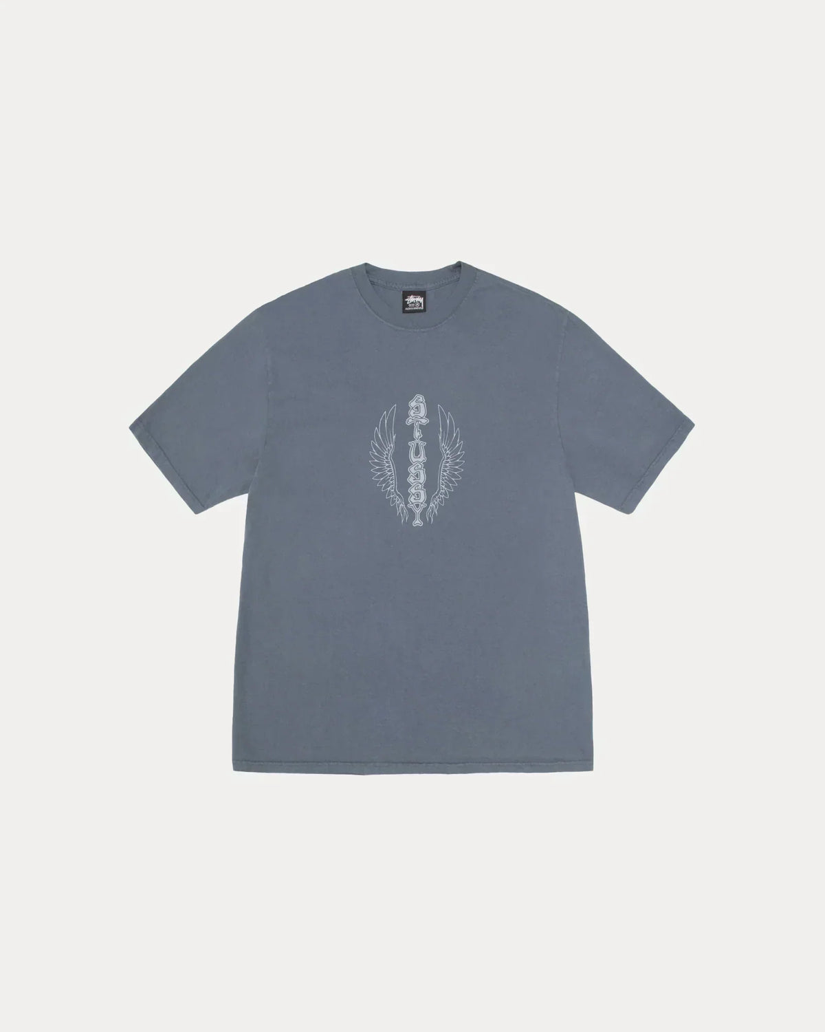 STUSSY WES WINGS TEE PIGMENT DYED