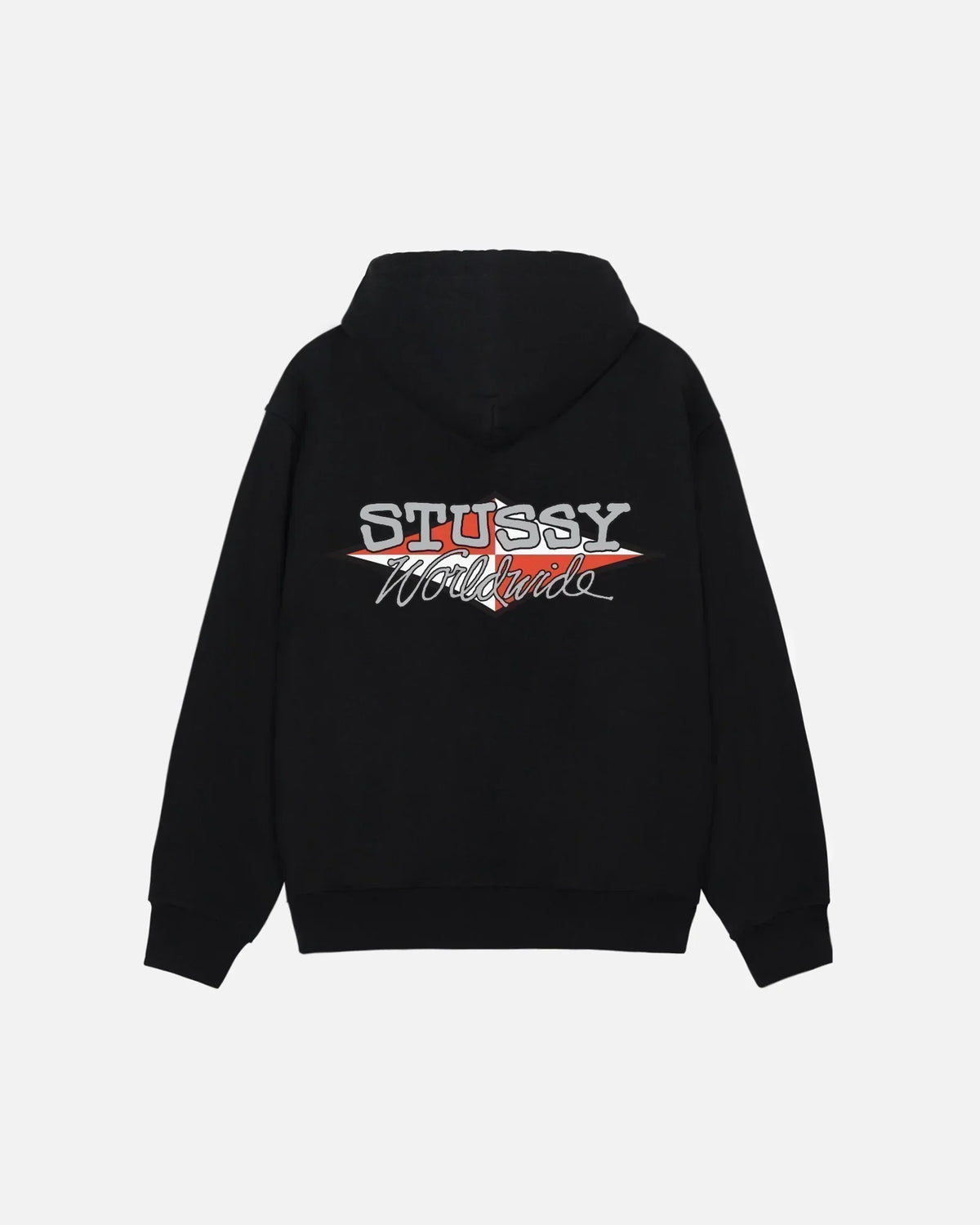 STUSSY WORLDWIDE DIAMOND HOODIE