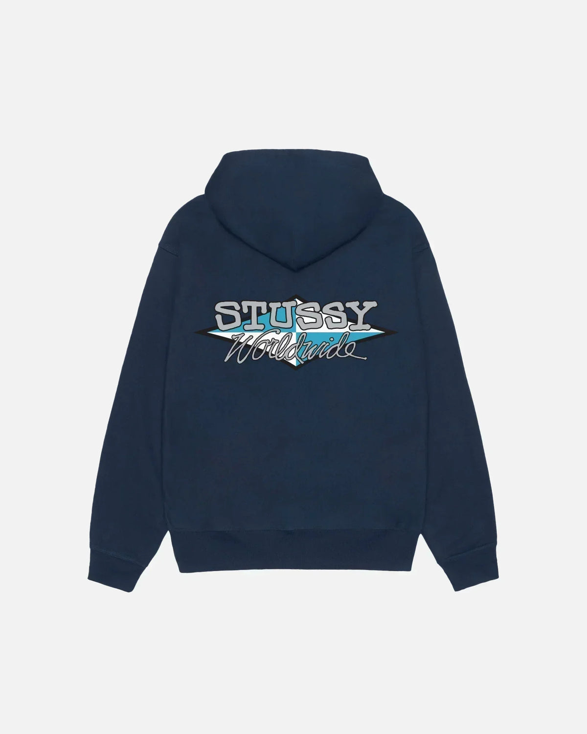 STUSSY WORLDWIDE DIAMOND HOODIE