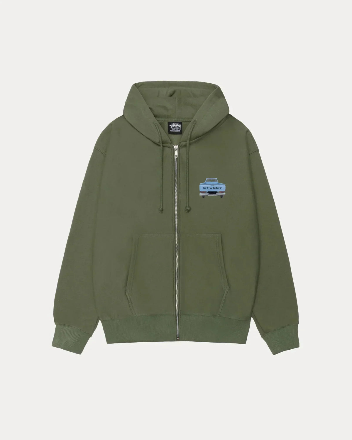 STUSSY PICKUP ZIP HOODIE