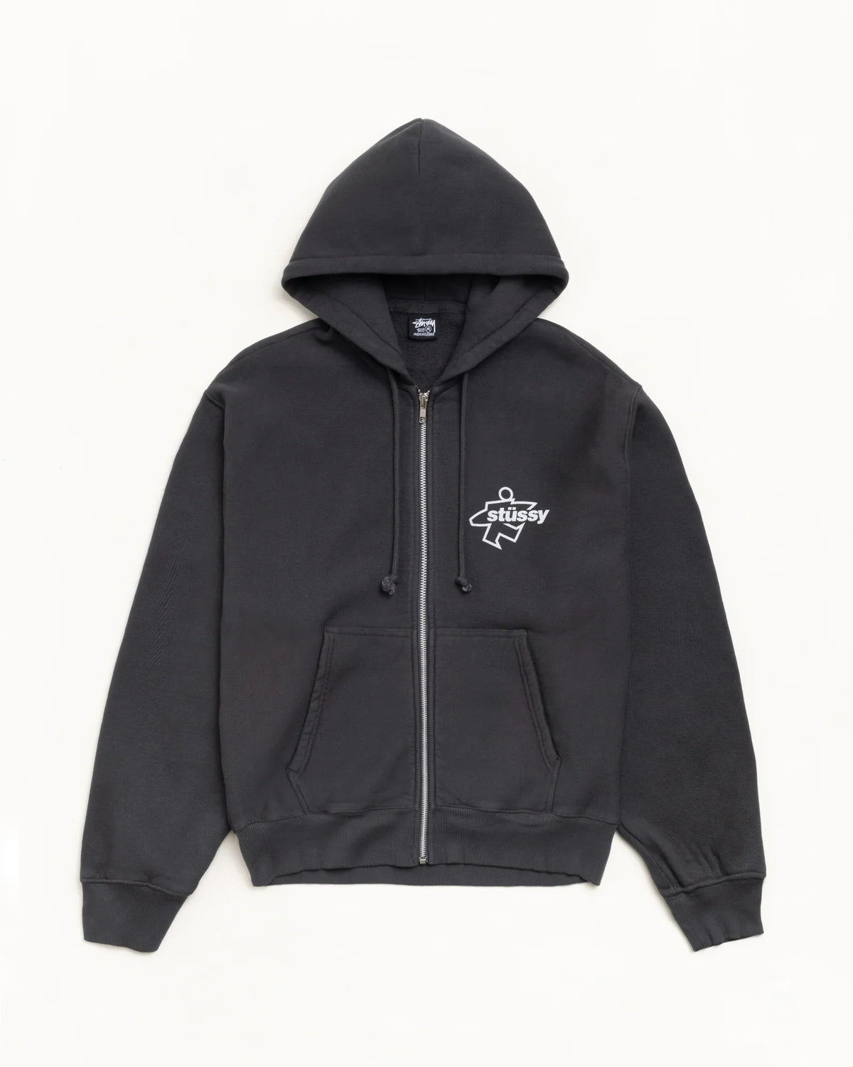 STUSSY SURF SIZE ZIP HOODIE