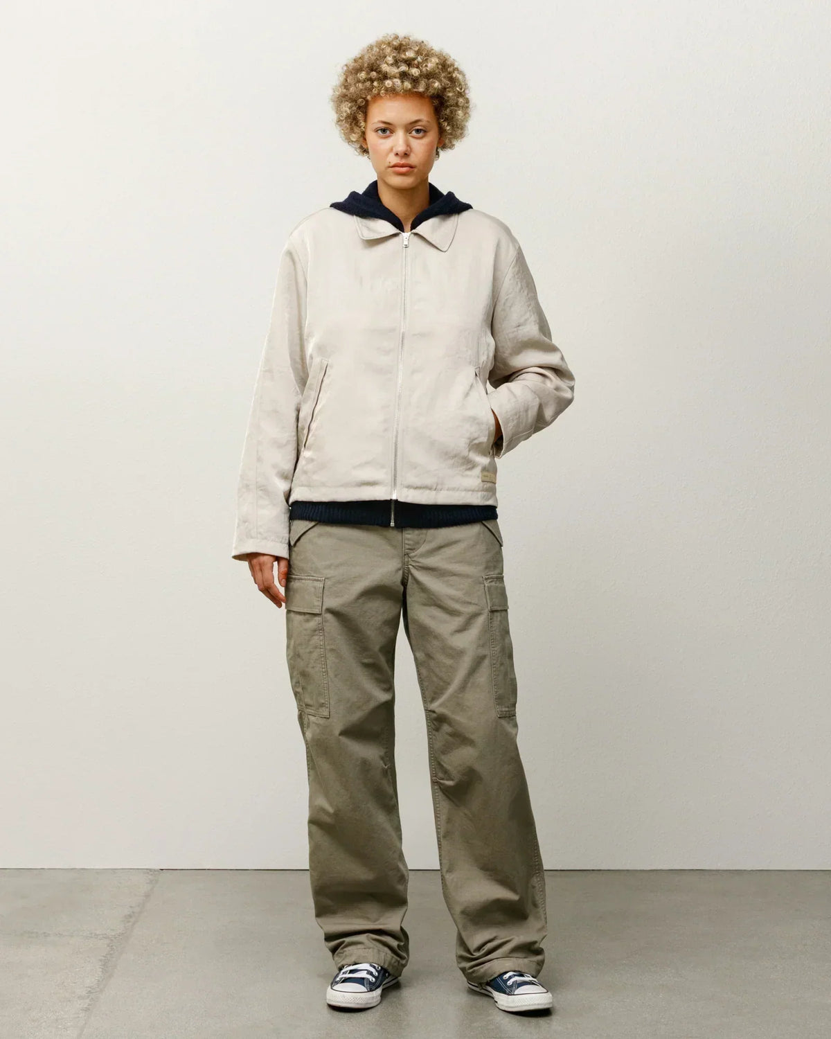 STUSSY SS LINK NYLON CLUB JACKET