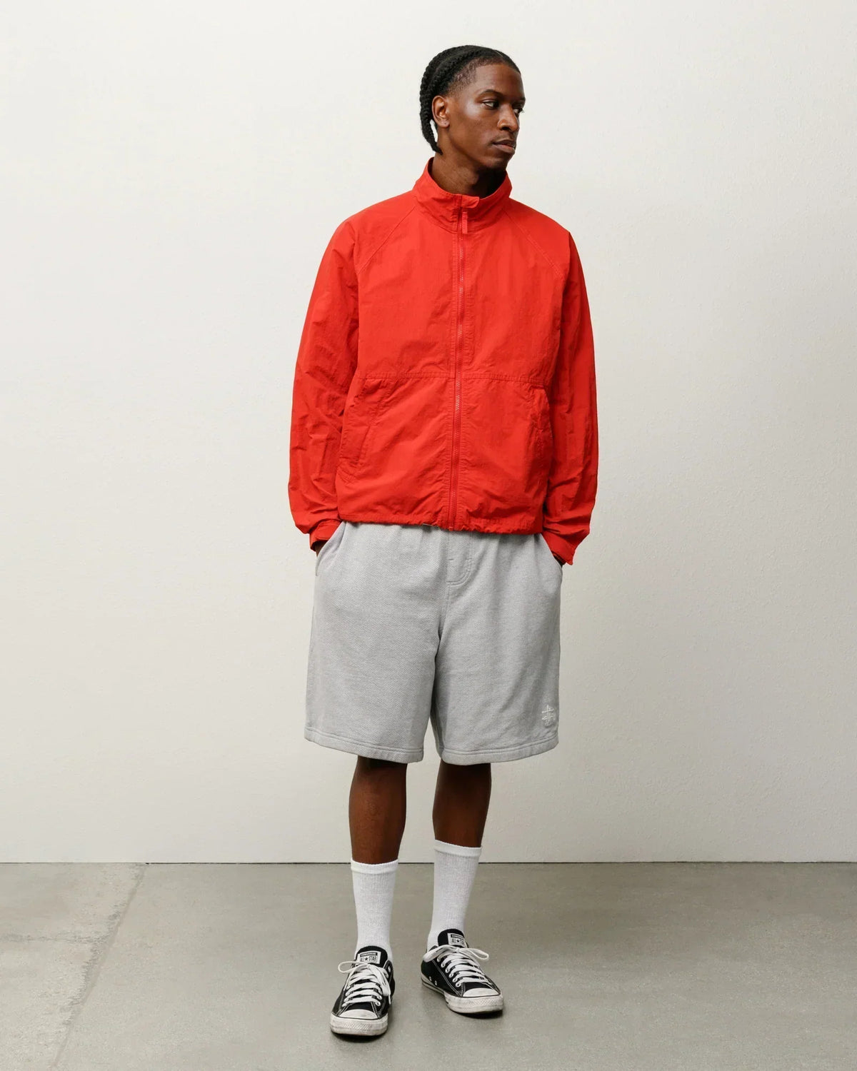 STUSSY WARM UP JACKET