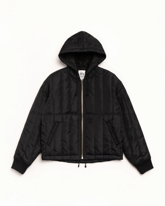 STUSSY QUILTED NYLON WORK JACKET