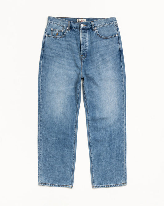 STUSSY BIG OL' JEAN DENIM INDIGO STONE WASH