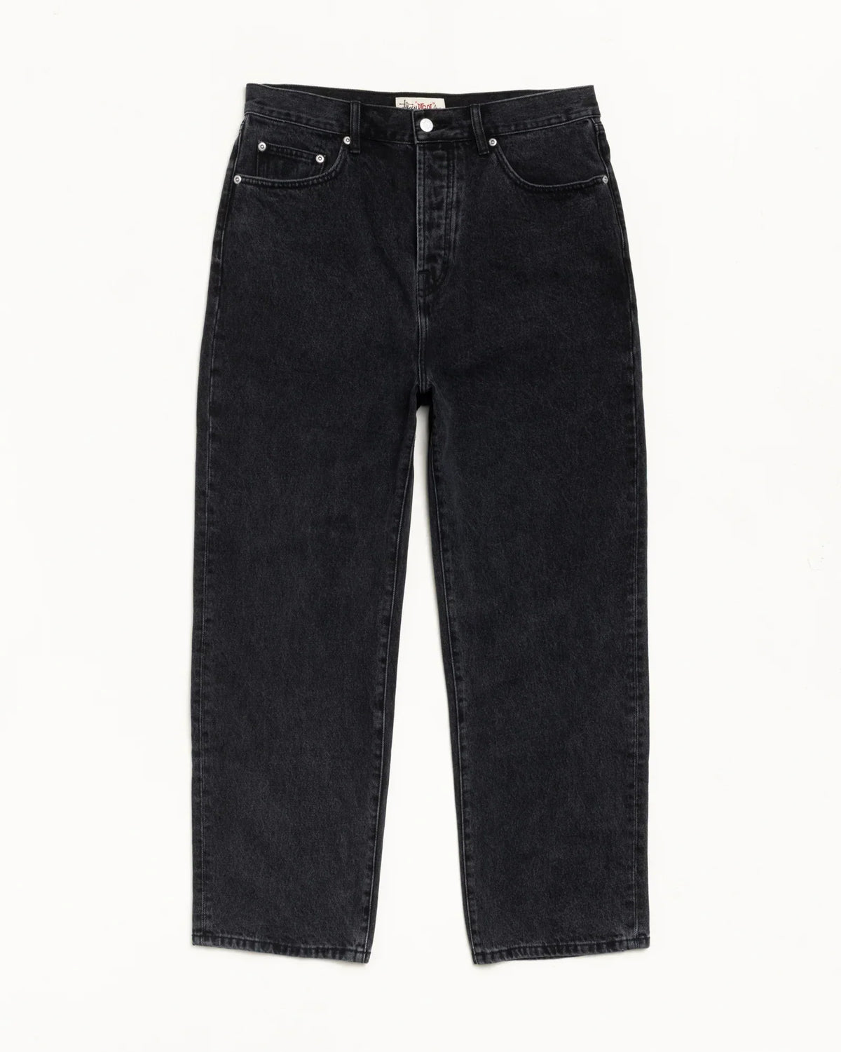 STUSSY BIG OL' JEAN DENIM VINTAGE BLACK
