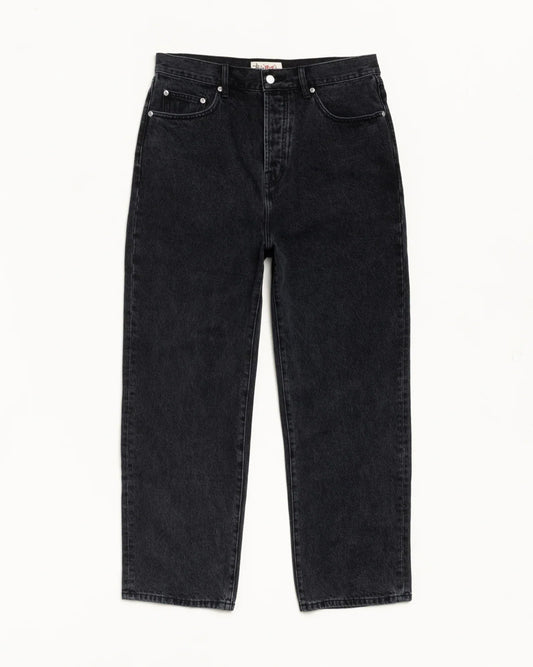 STUSSY BIG OL' JEAN DENIM VINTAGE BLACK