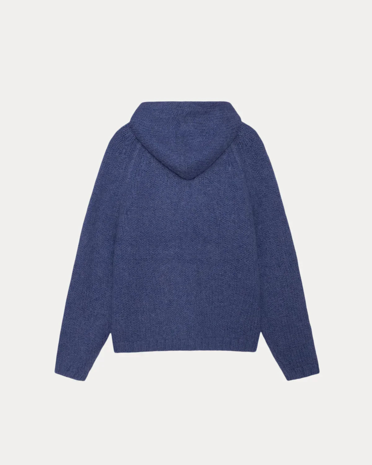 STUSSY CHUNKY KNIT ZIP HOODIE
