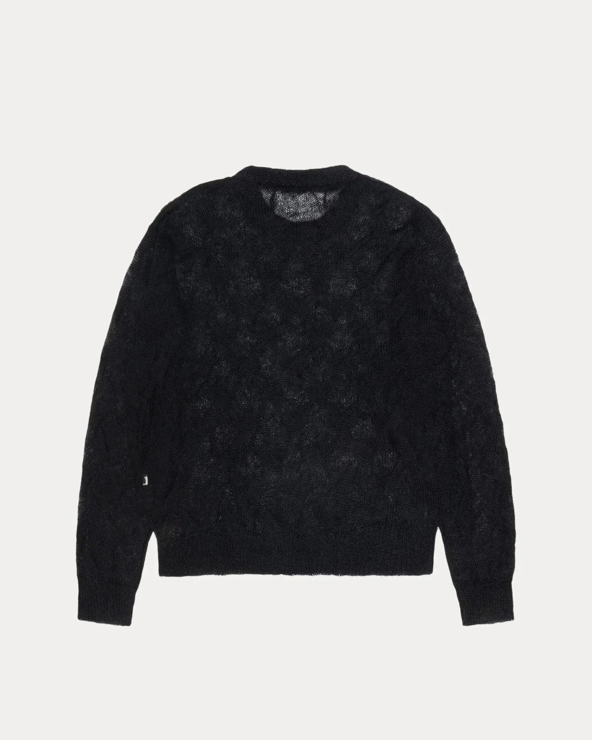 STUSSY LOOSE KNIT CROSS CABLE SWEATER