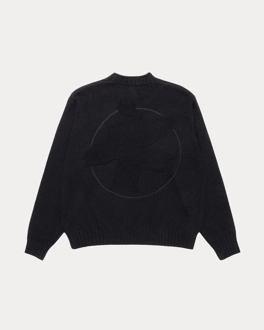 STUSSY SURFMAN MOCK SWEATER