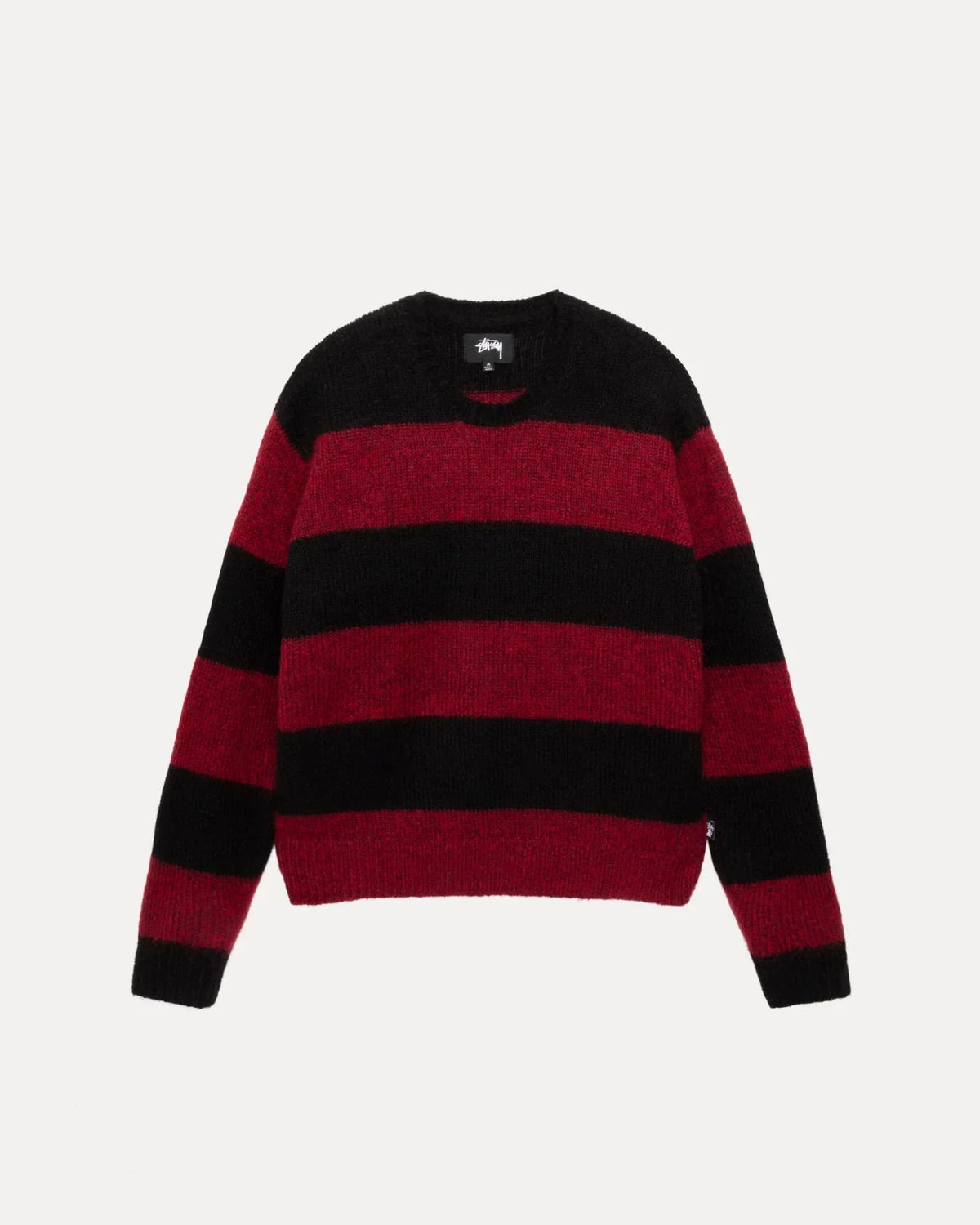 STUSSY BIG STRIPE CREW