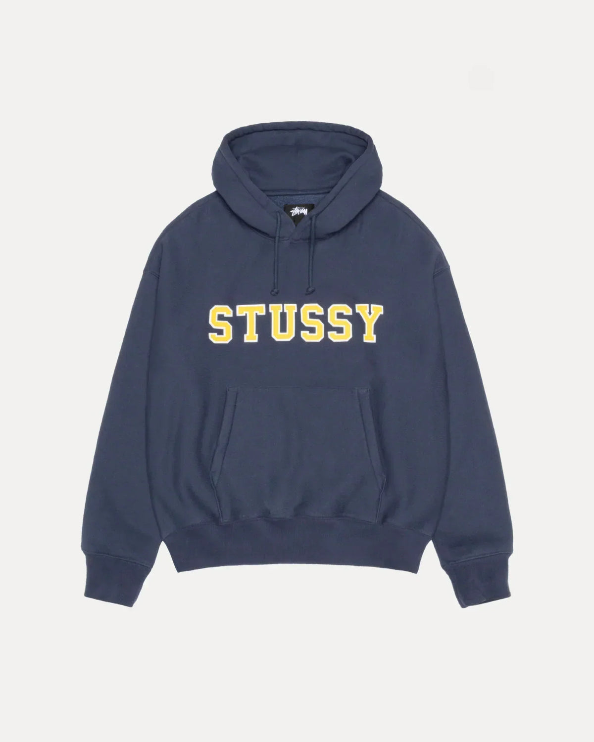 STUSSY FELT APPLIQUE HOODIE
