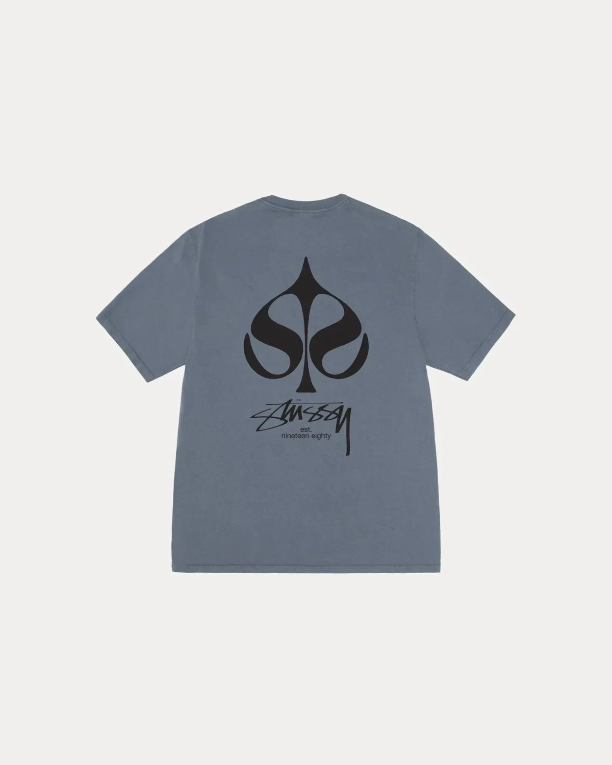 STUSSY SPADE TEE PIGMENT DYED