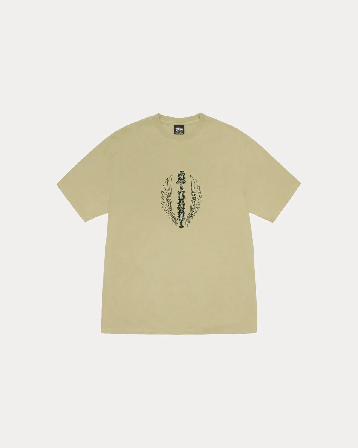 STUSSY WES WINGS TEE PIGMENT DYED