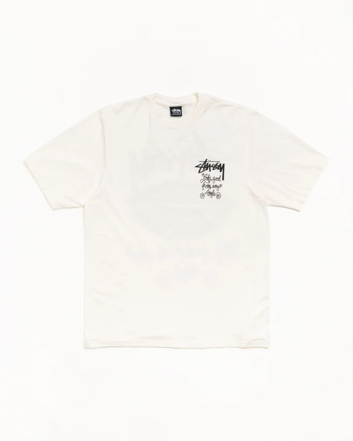 STUSSY ANY ANGLE TEE PIGMENT DYED