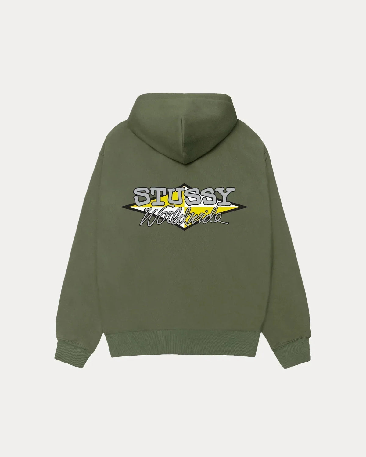 STUSSY WORLDWIDE DIAMOND HOODIE