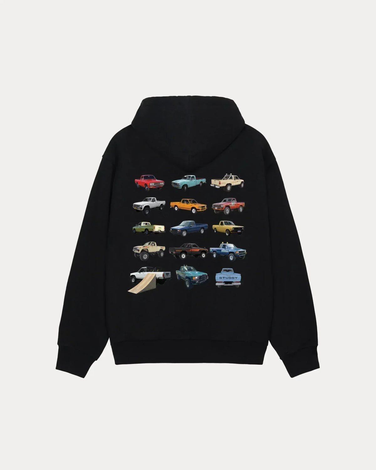 STUSSY PICKUP ZIP HOODIE