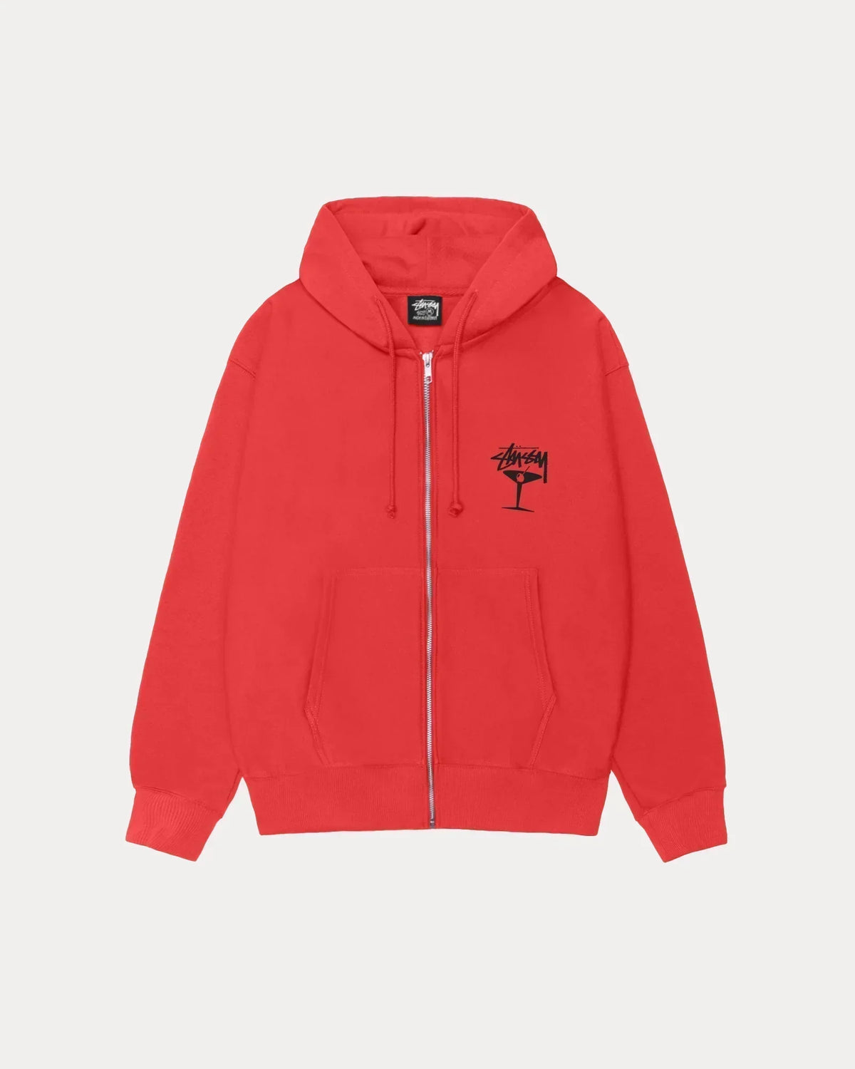 STUSSY MARTINI ZIP HOODIE