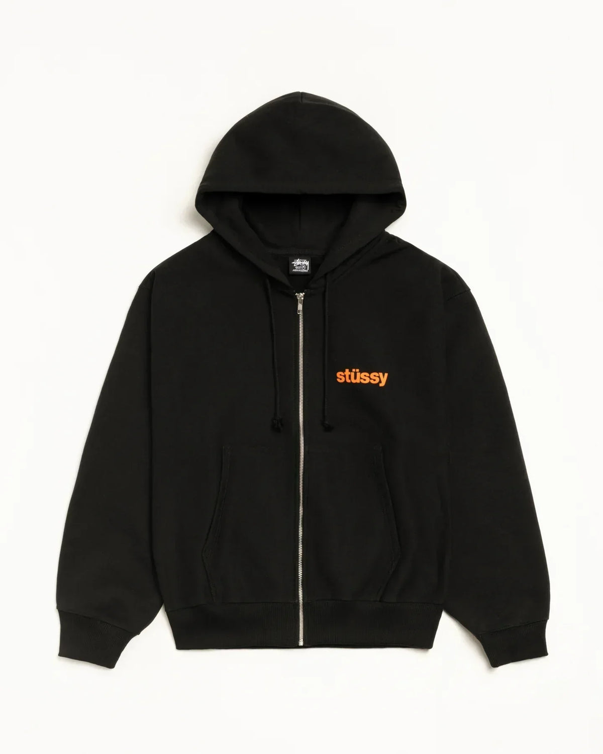 STUSSY BUILT TOUGH ZIP HOODIE