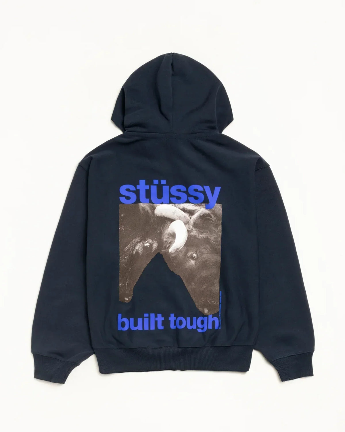 STUSSY BUILT TOUGH ZIP HOODIE
