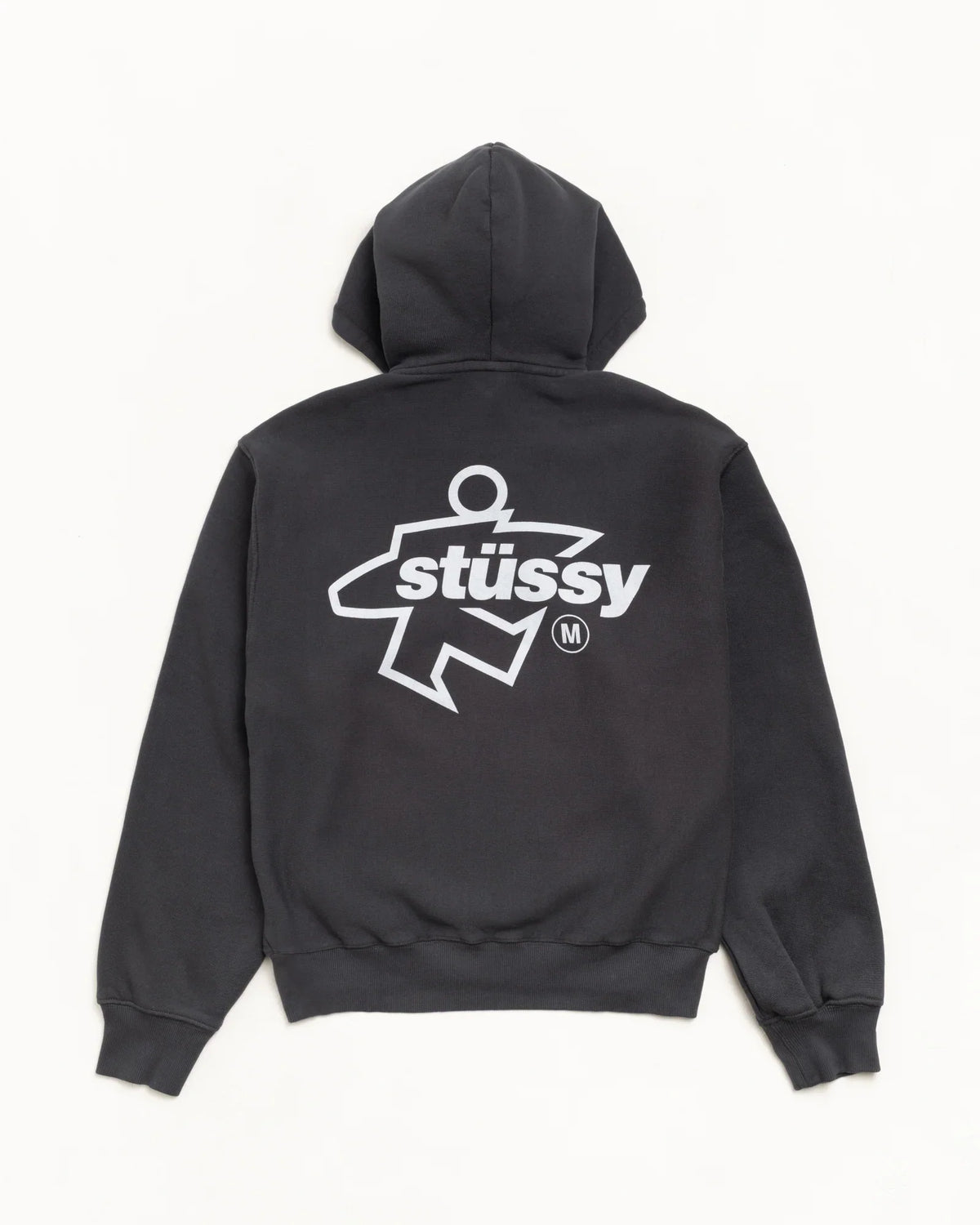 STUSSY SURF SIZE ZIP HOODIE