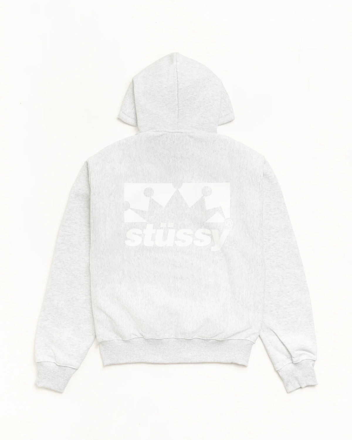 STUSSY BOX CROWN ZIP HOODIE