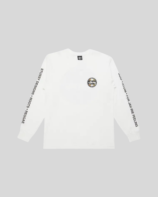 STUSSY LONG SLEEVE METALLIC DOT TEE